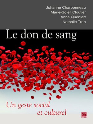 cover image of Le don de sang